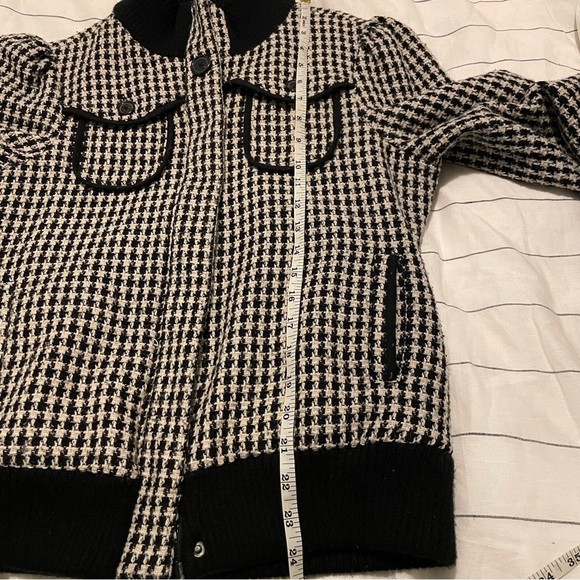 Billabong Vintage Houndstooth Bomber Jacket - Picture 9 of 10